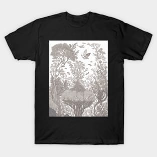 Enchanted Wilderness Pattern T-Shirt